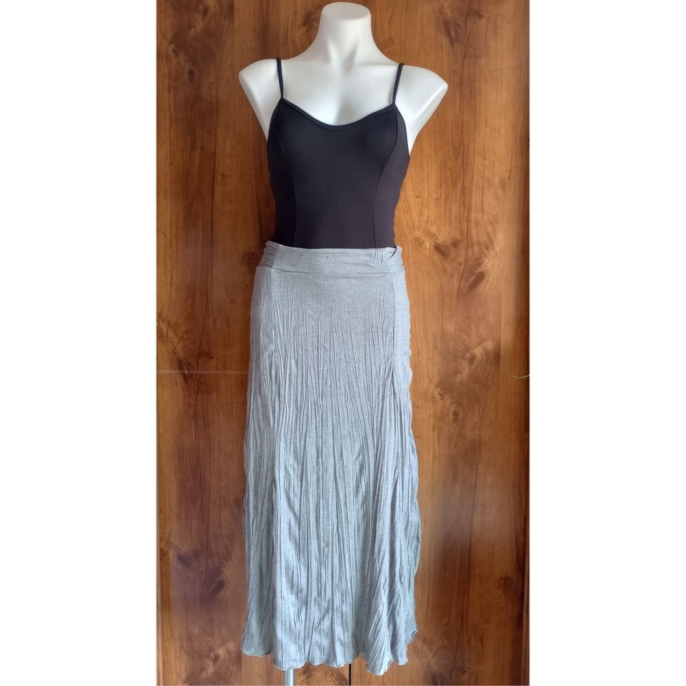 J. Jill Purejill Full Gray Skirt